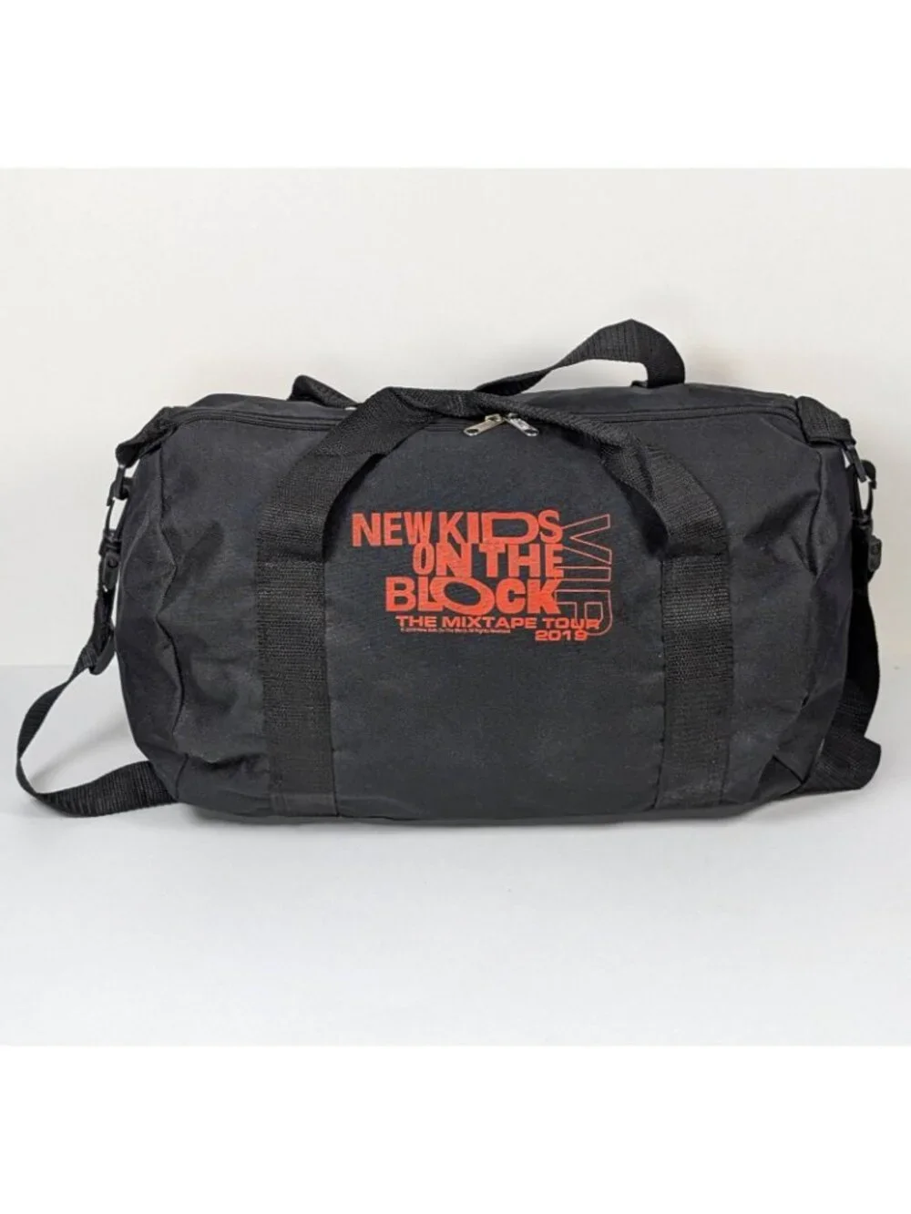 New Kids On The Block Bag Black Tote Duffle Bag 2019 Mixtape Tour Duffel Canvas